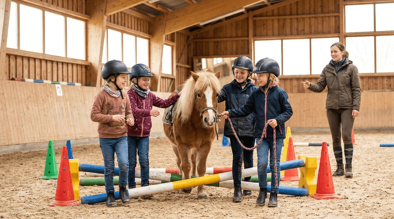 Leonilos Pfadfinder-Kids: Mut und Teamgeist auf dem Ponyhof
