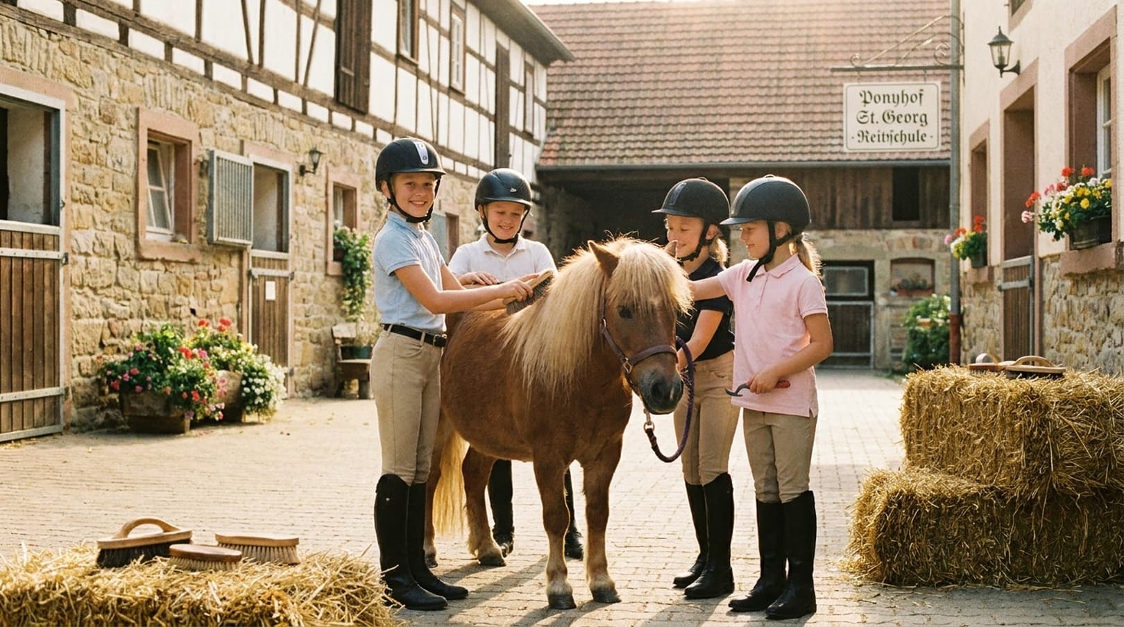Abenteuer-Tag am Reiterhof: Ein Tag voller Pony-Glück für Kinder