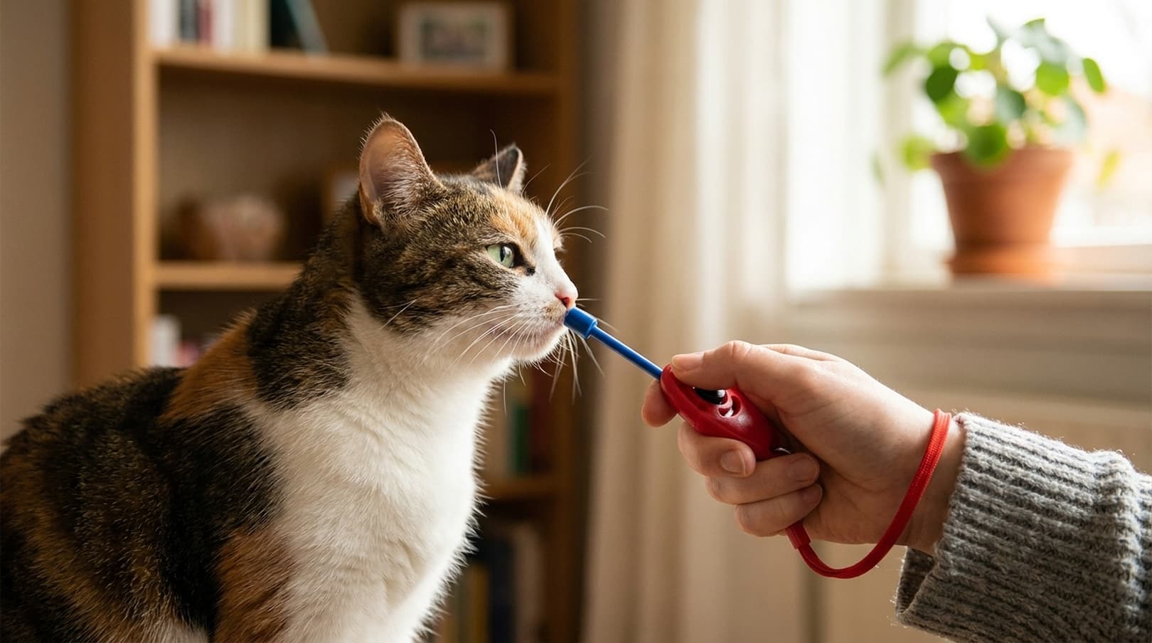 Clicker-Training & Beschäftigung: Spielspaß für schlaue Katzen