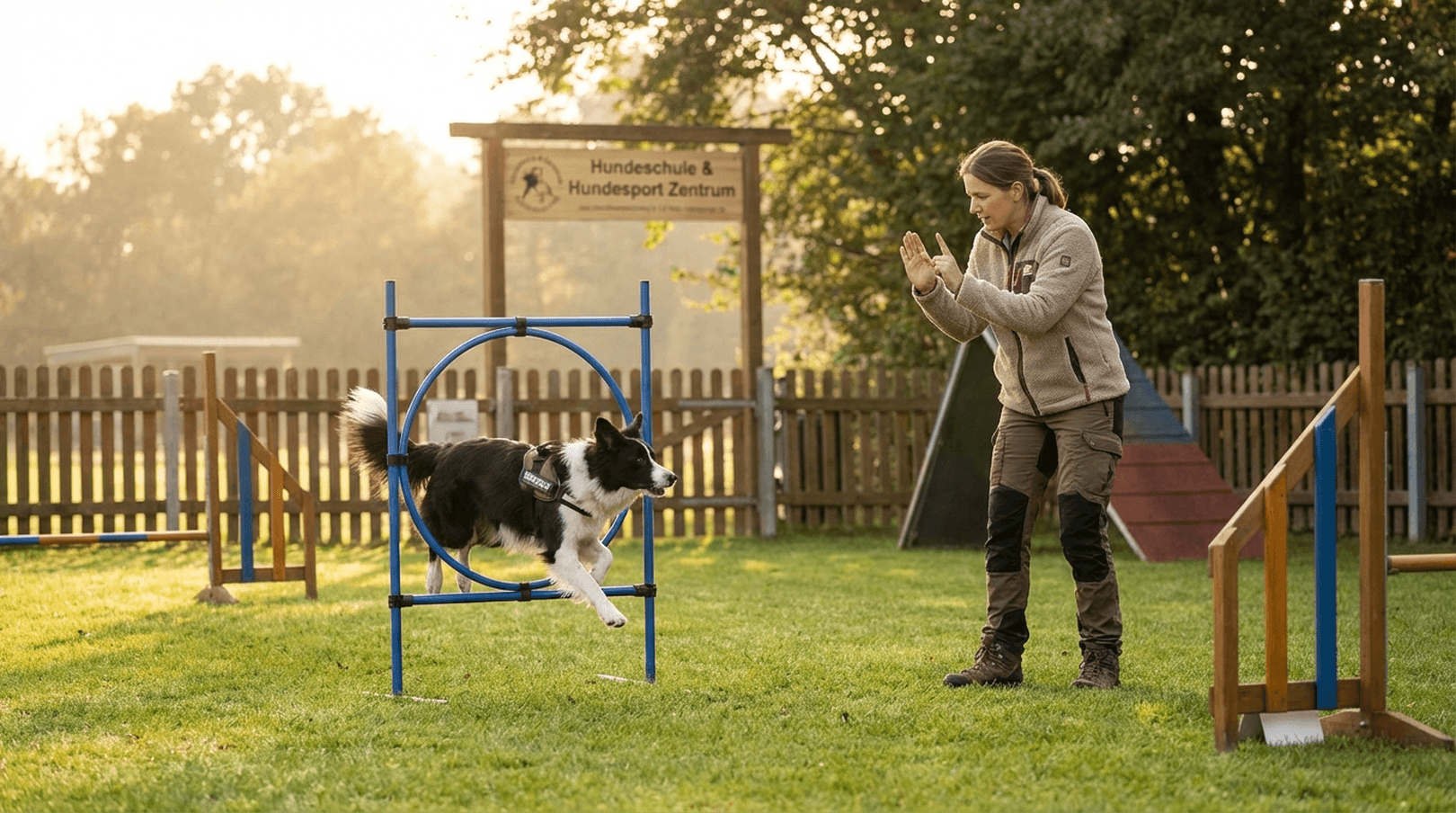 Hundesport-Entdeckerkarte: Hoopers, Longieren & Crossdogging