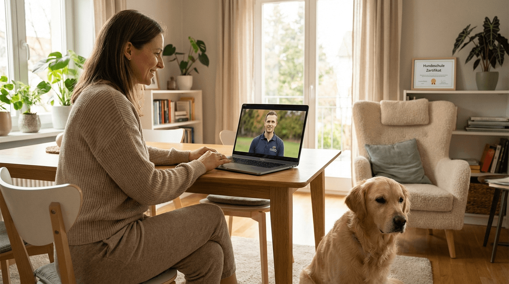 Exklusives Live-Online-Coaching: Deine Privatstunde beim Hundetrainer-Profi