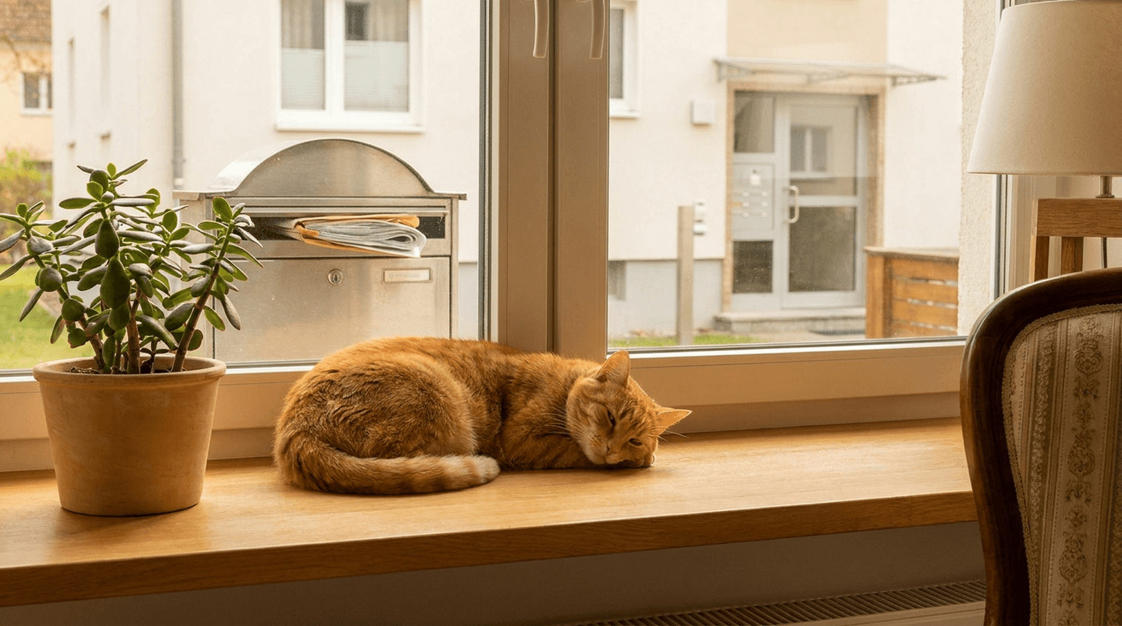 Rundum-Sorglos: Katzenvisite inklusive Hausservice