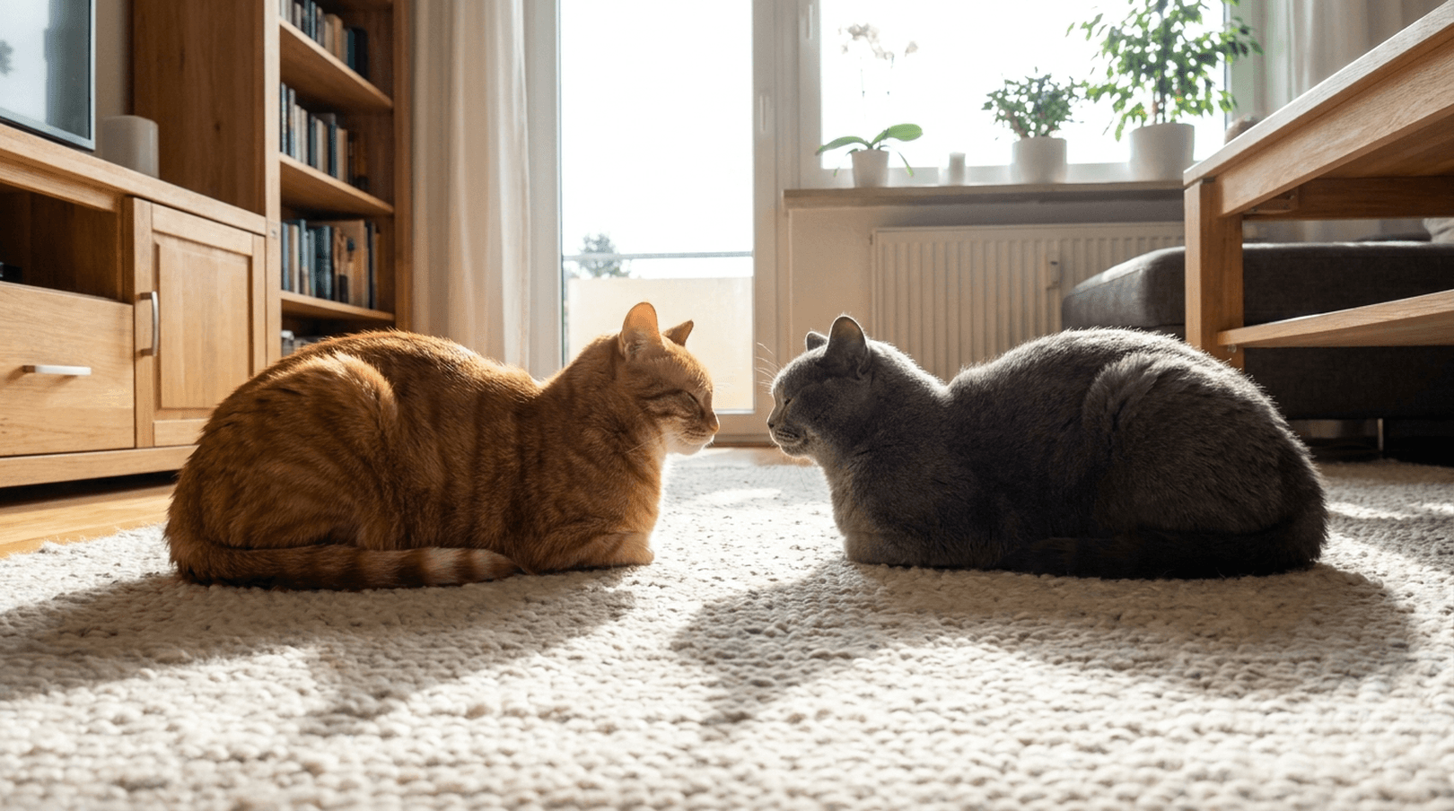 Harmonisches Miteinander: Der Fahrplan für die Katzen-Zusammenführung