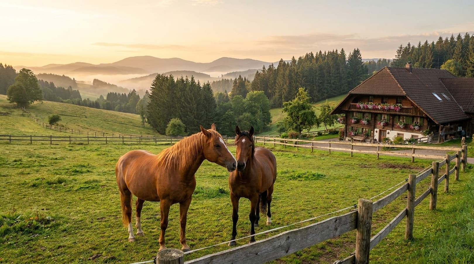 Wanderreiter-Auszeit: Urlaub mit dem eigenen Pferd im Schwarzwald