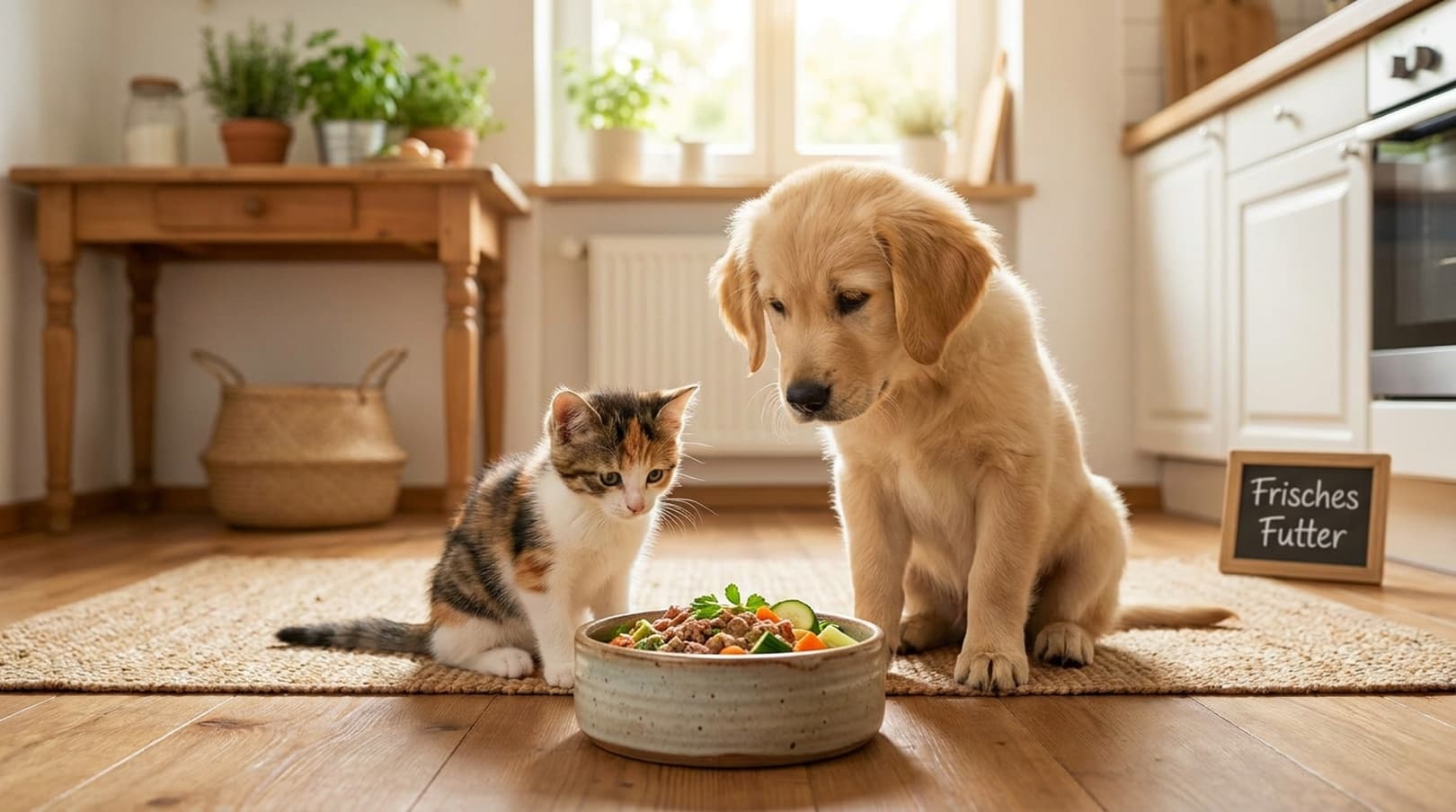 Gesunder Start ins Leben: Ernährungsplan für Welpen & Kitten