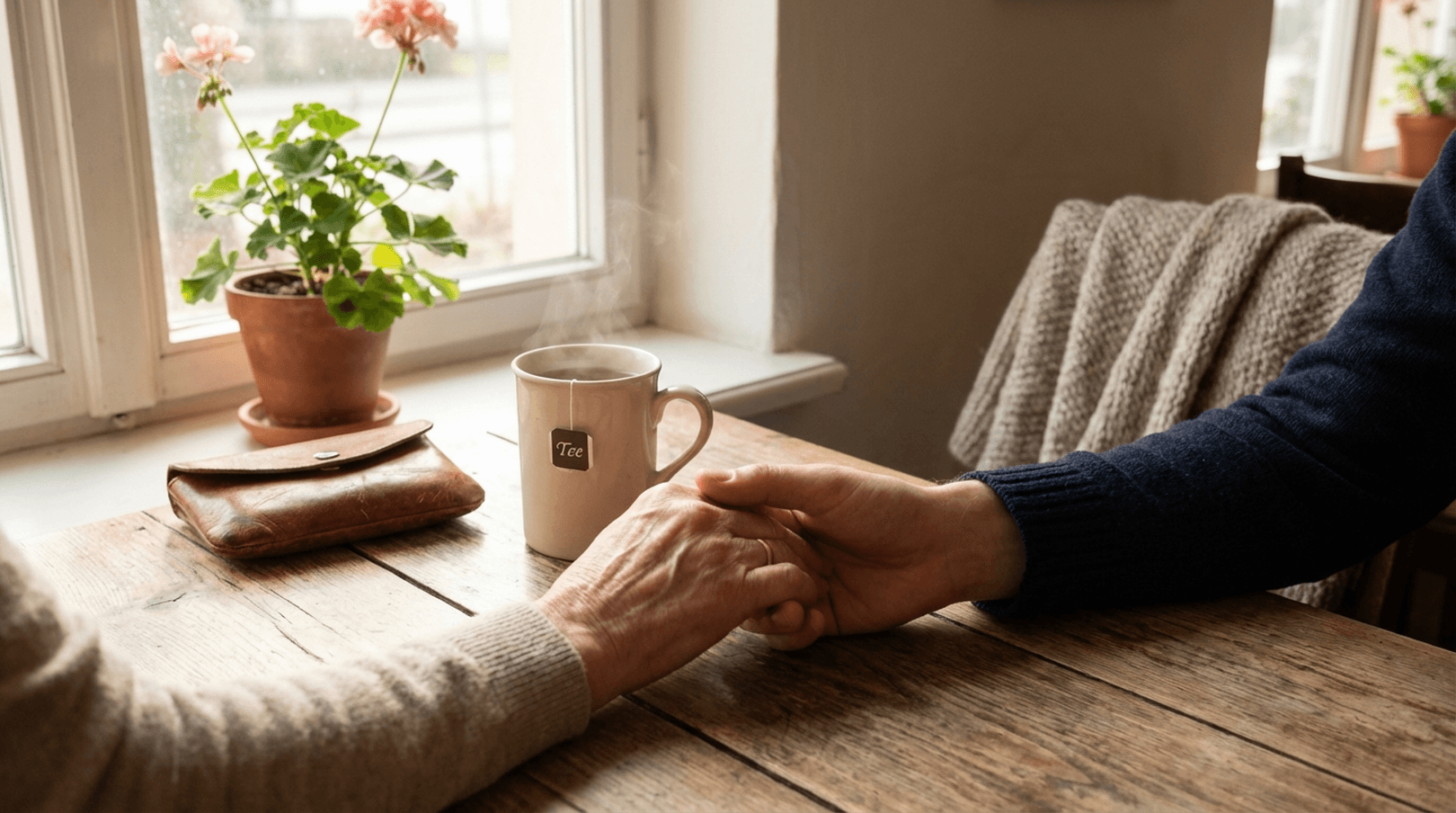 Einfühlsame Trauerbegleitung: Unterstützung in schweren Stunden