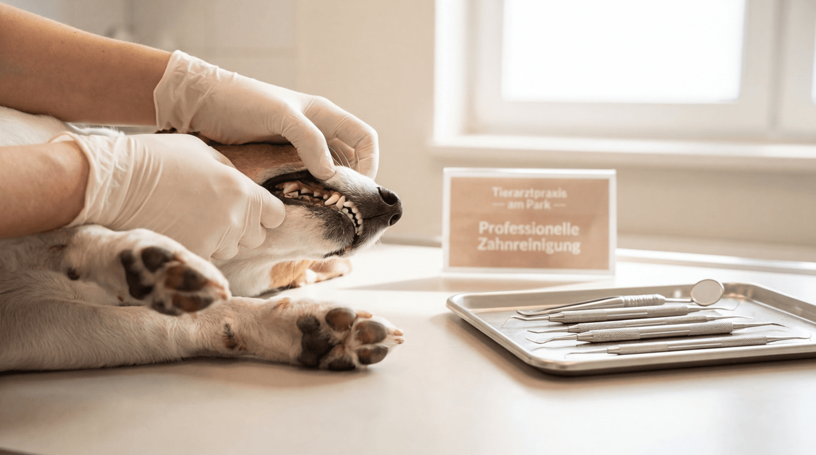 Zahnhygiene & Pfoten-Kur: Das Gesundheits-Duo