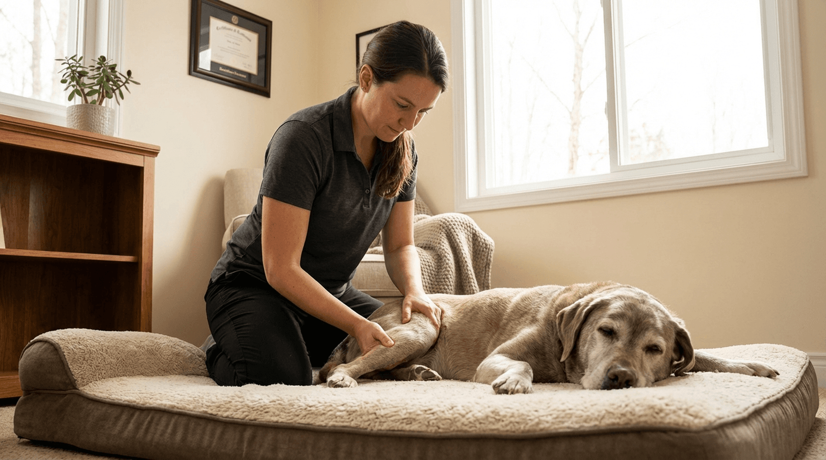 Rundum-Check & Regeneration: Experten-Massage für Senioren & Sorgenpfoten