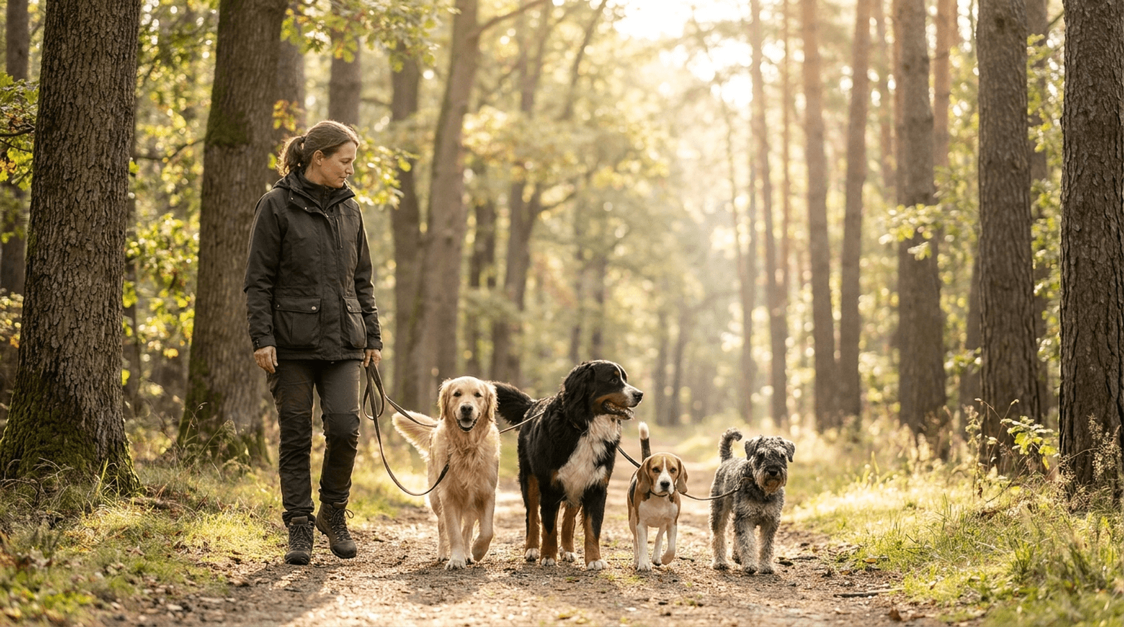 Sicherer Pfoten-Kontakt: Der Köterlogie® Social Walk