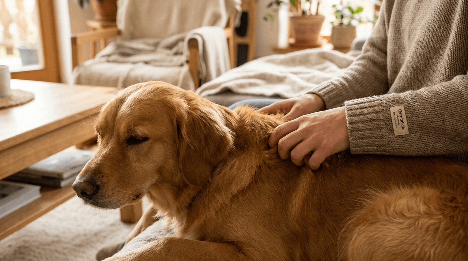 Pfoten-Wellness: Entspannungsmassage für glückliche Hunde