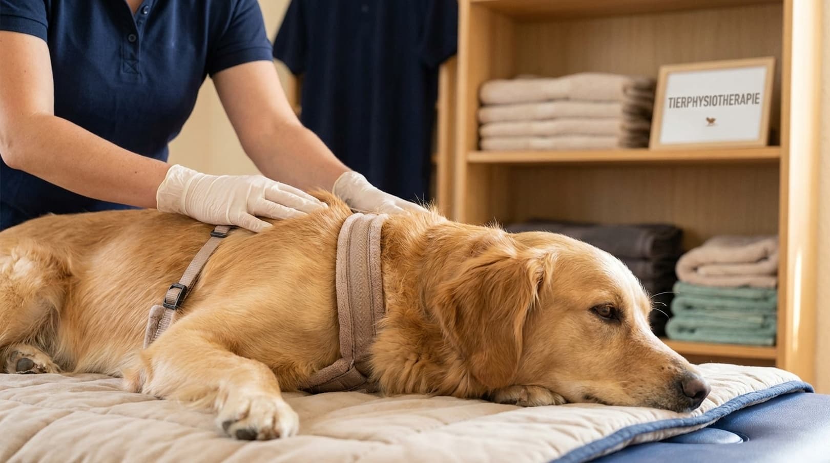 Osteopathische Balance-Stunde für Hunde-Senioren & Sportler