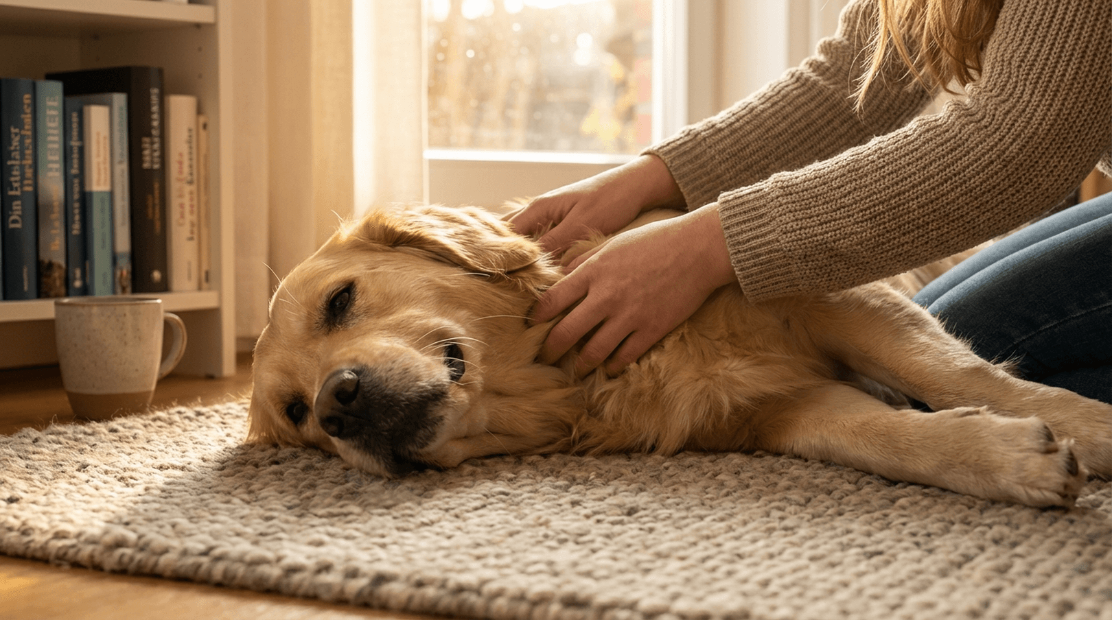 Pures Wohlbefinden: Mobiles Entspannungs-Paket für Deinen Hund