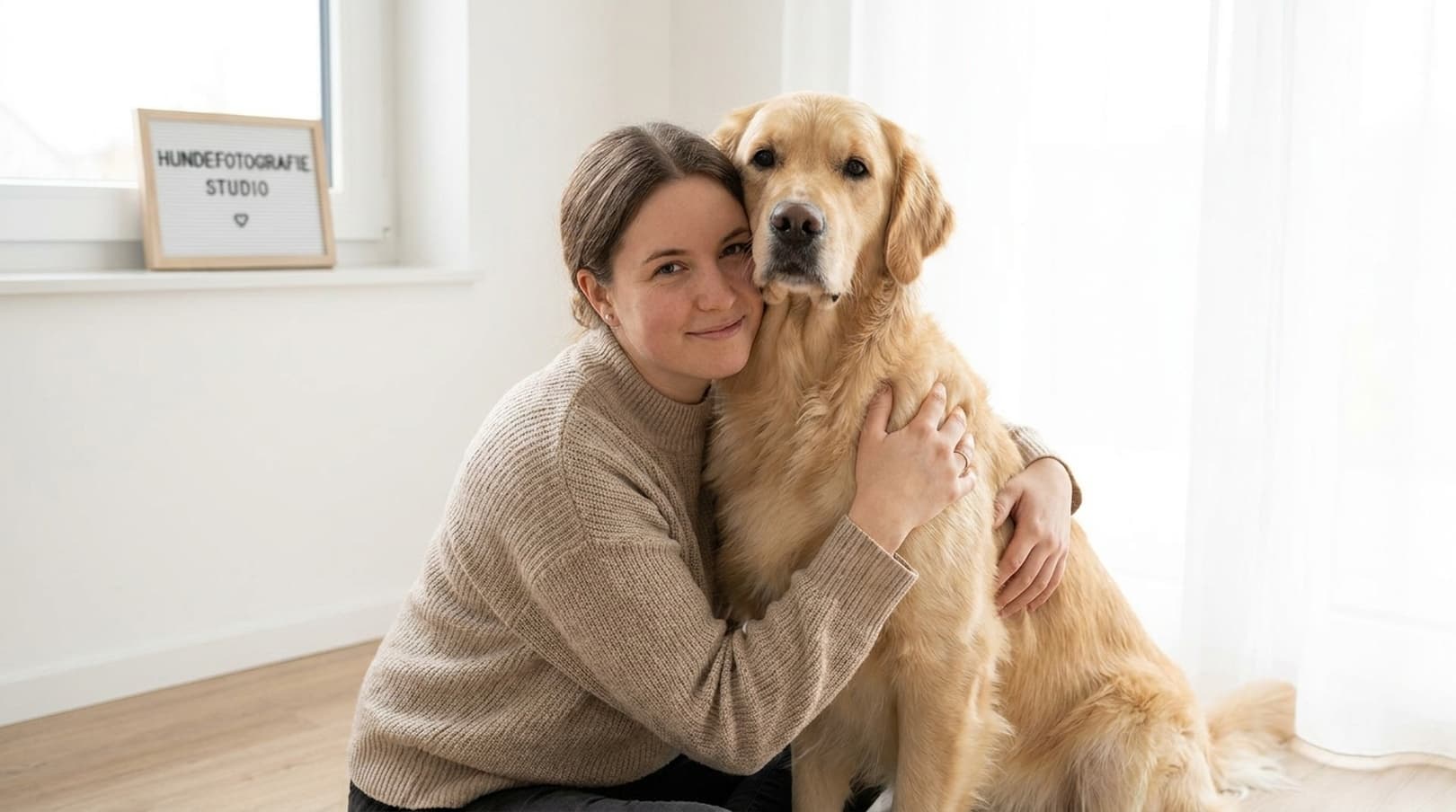 "White Edition" – Zeitlose Studio-Hundefotografie