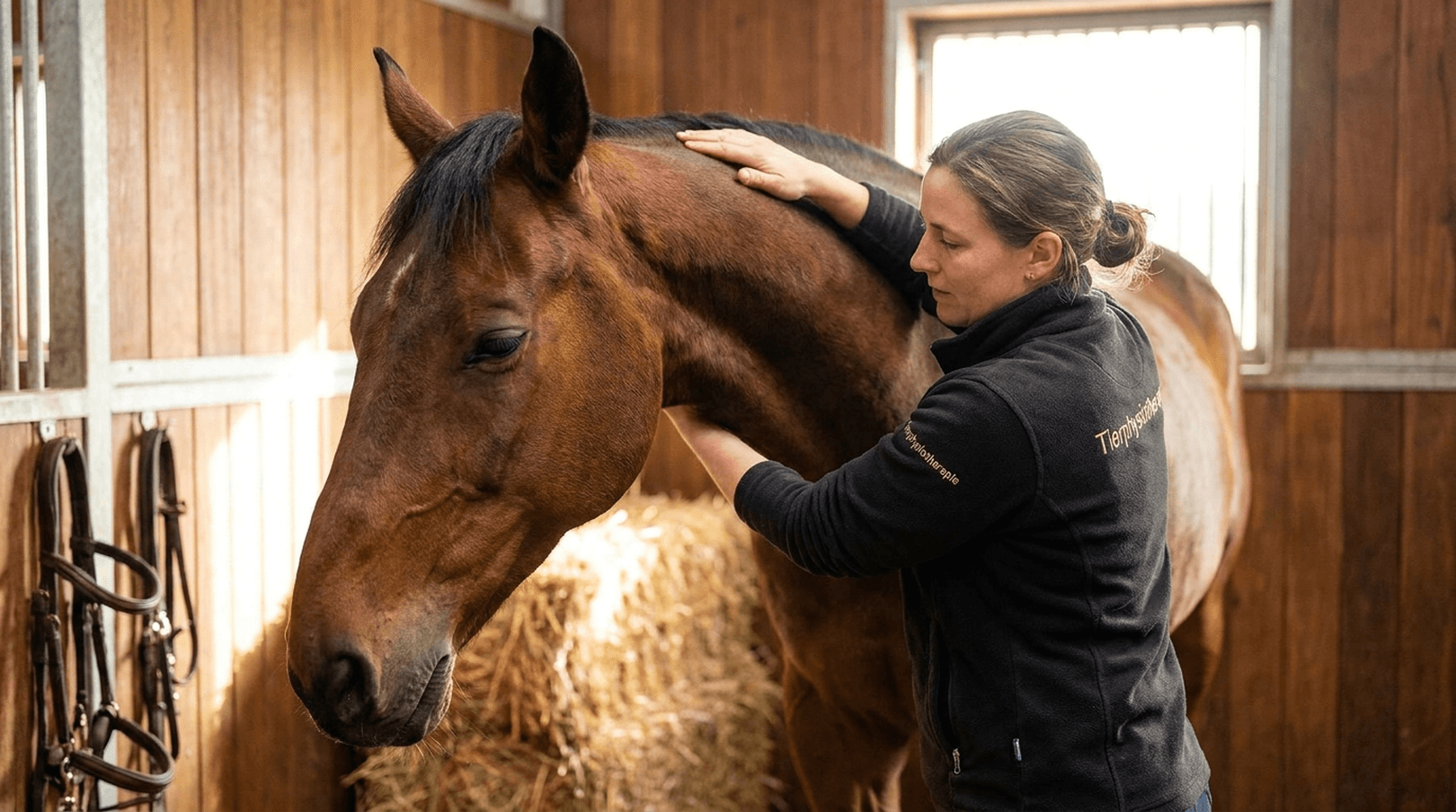 Wellness-Moment: Physiotherapie & Entspannung für Dein Tier