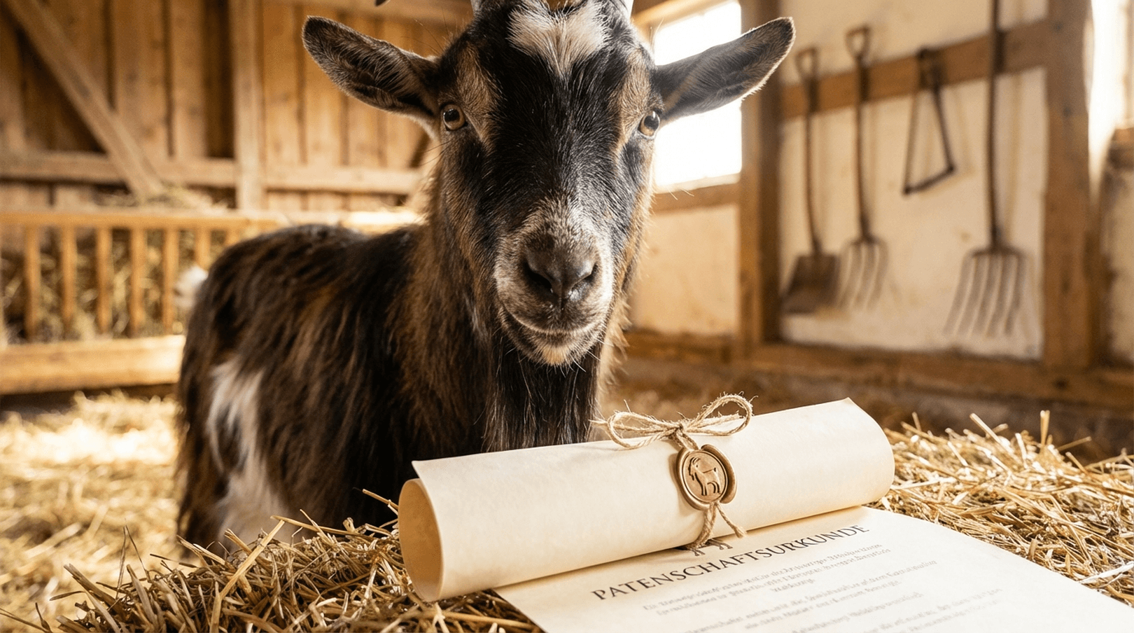 Ziegenpatenschaft: Ein Herz für bedrohte Rassen