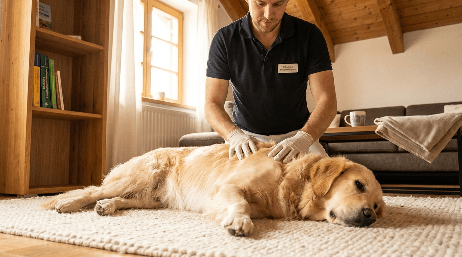 Vital-Check & Wellness-Massage für aktive Hunde