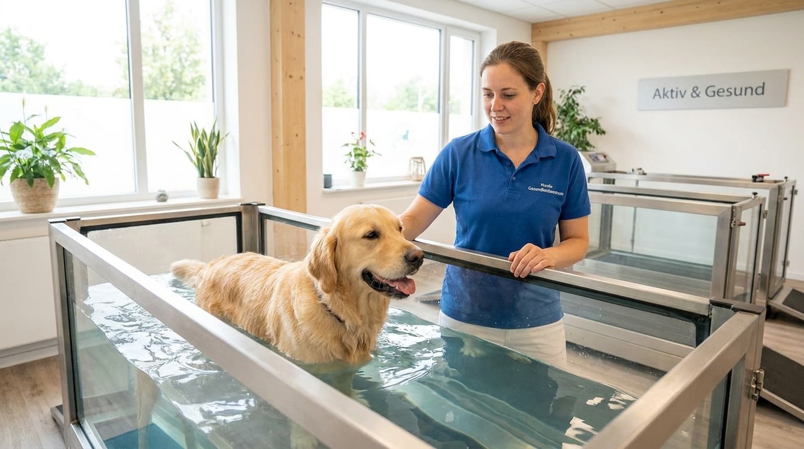 Schwerelos fit: Training im Unterwasserlaufband 15 Minuten