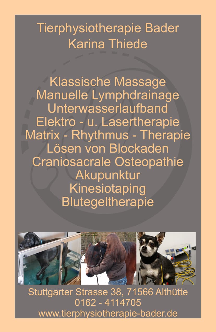 Tierphysiotherapie Bader