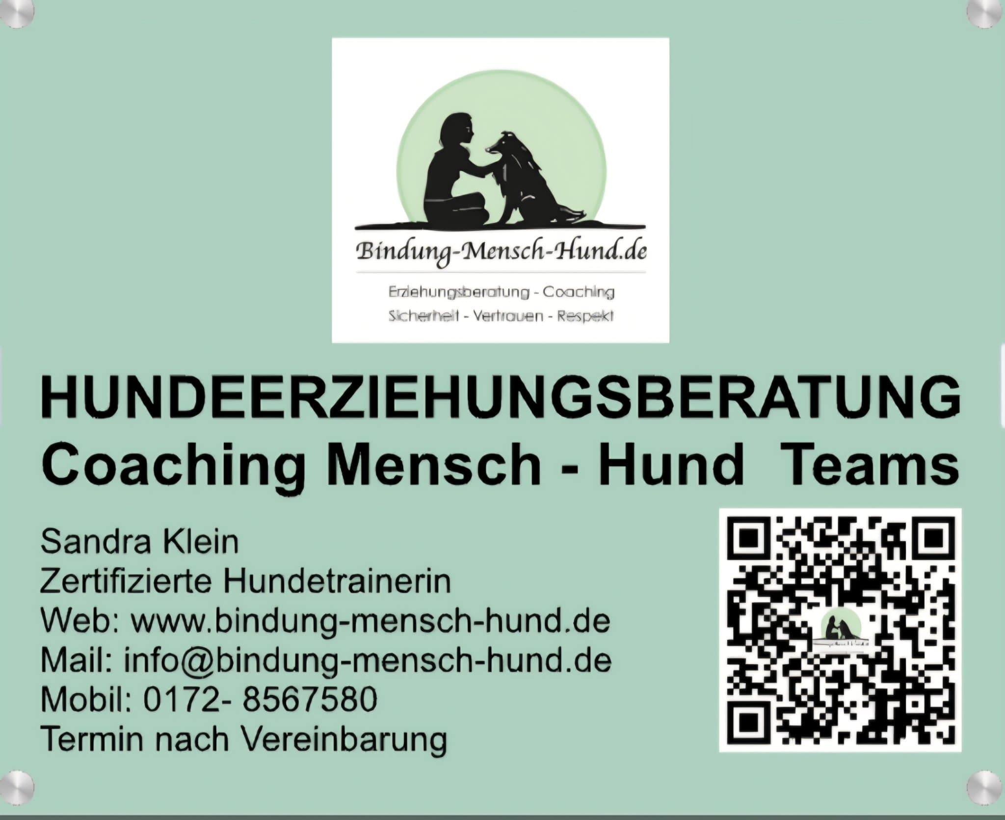 Bindung-Mensch-Hund by Sandra Klein