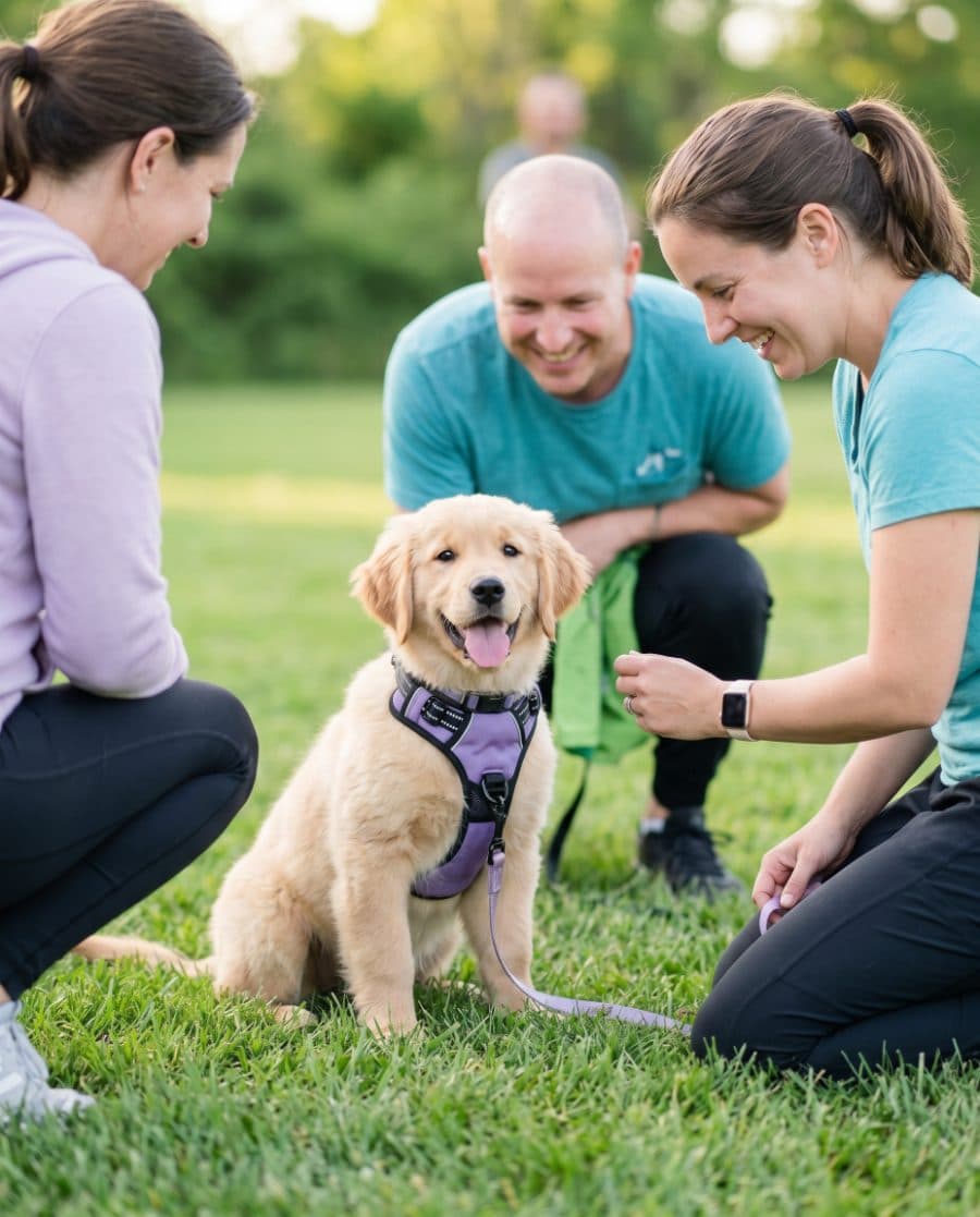 Training in der Hundeschule