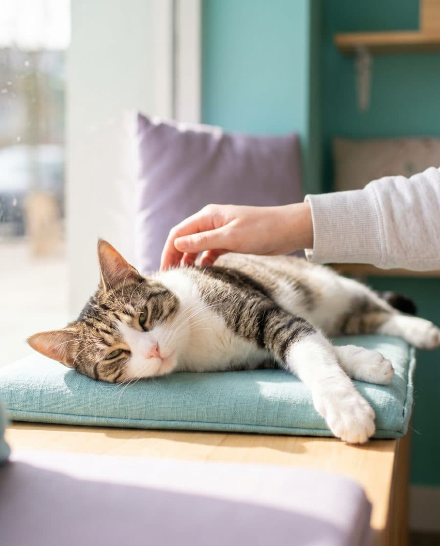 Auszeit im Katzencafé