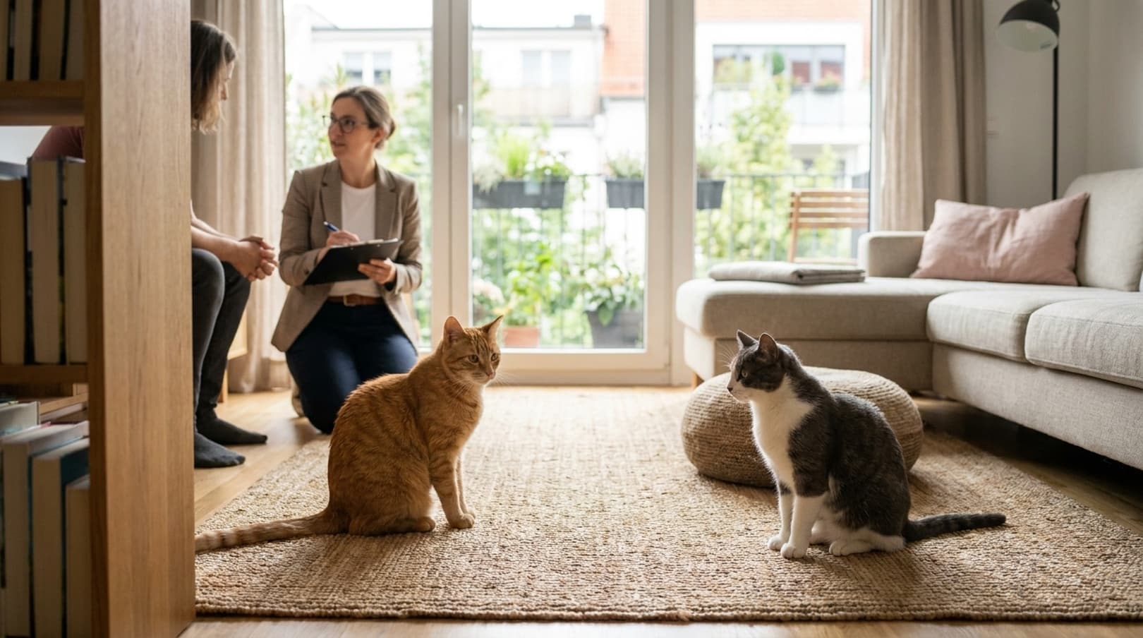 Friedliches Miteinander: Coaching für Mehrkatzenhaushalte
