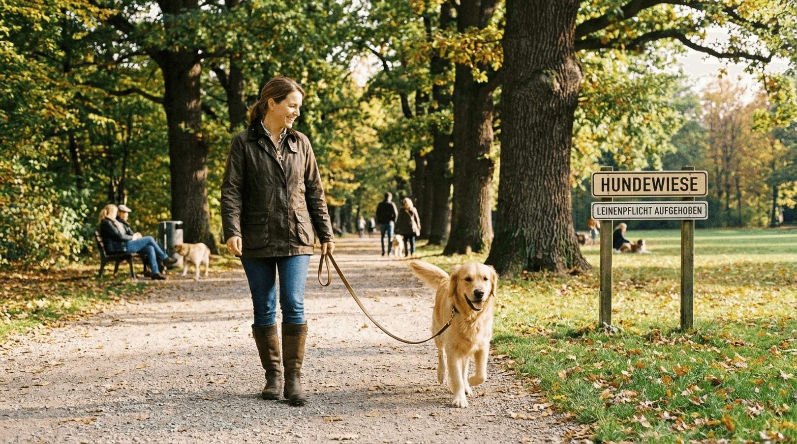 Freiheit an der Leine: Intensivkurs für entspannte Spaziergänge