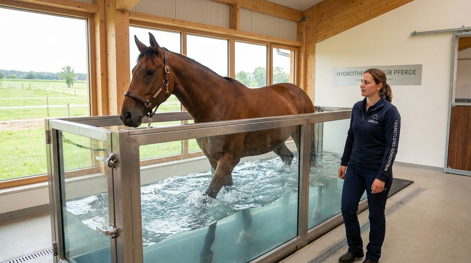 Regenerations-Paket für Pferde: Aquatraining & Vital-Solarium