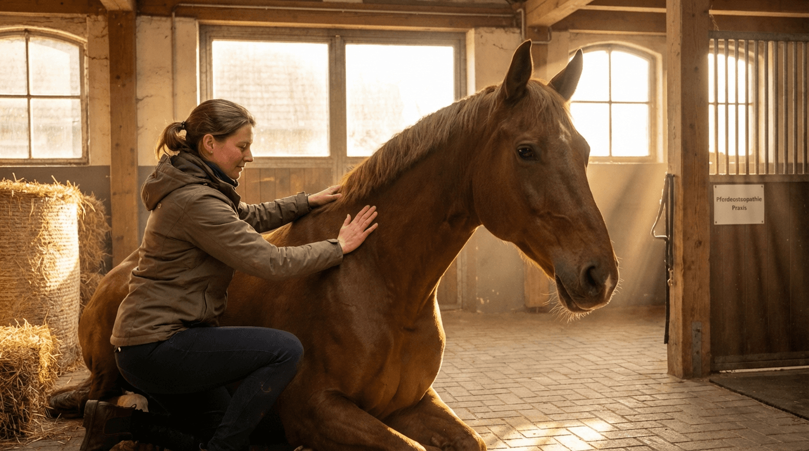Mobile Pferde-Osteopathie: Ganzheitliche Balance im Stall
