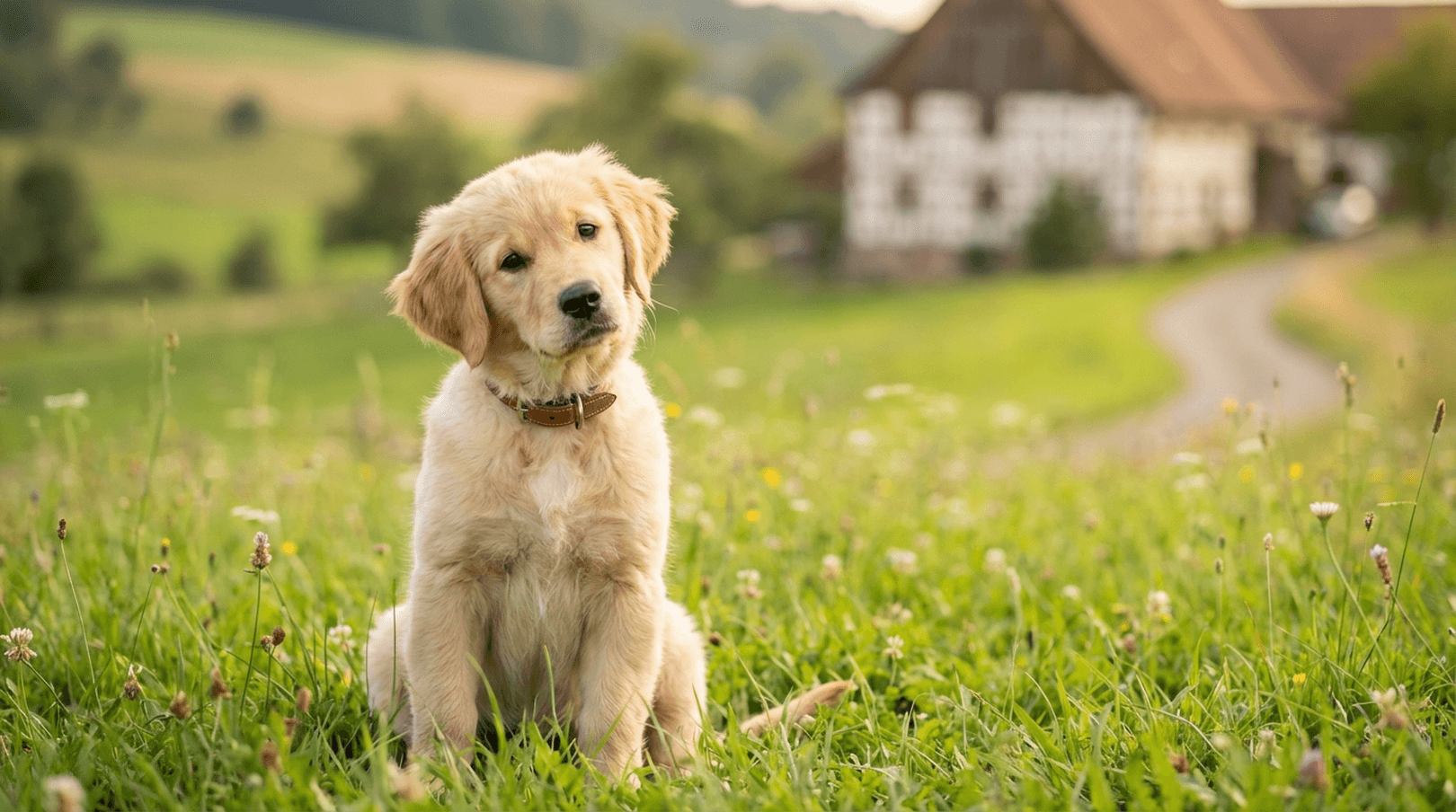 Welpenglück: Das erste professionelle Fotoshooting