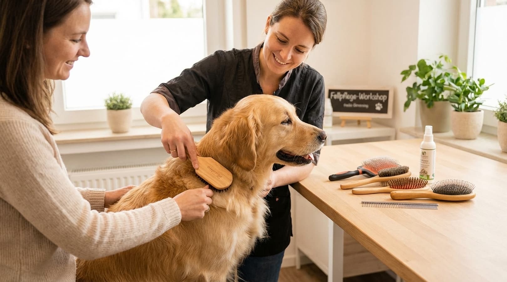 Workshop: Richtig bürsten – Fellpflege leicht gemacht