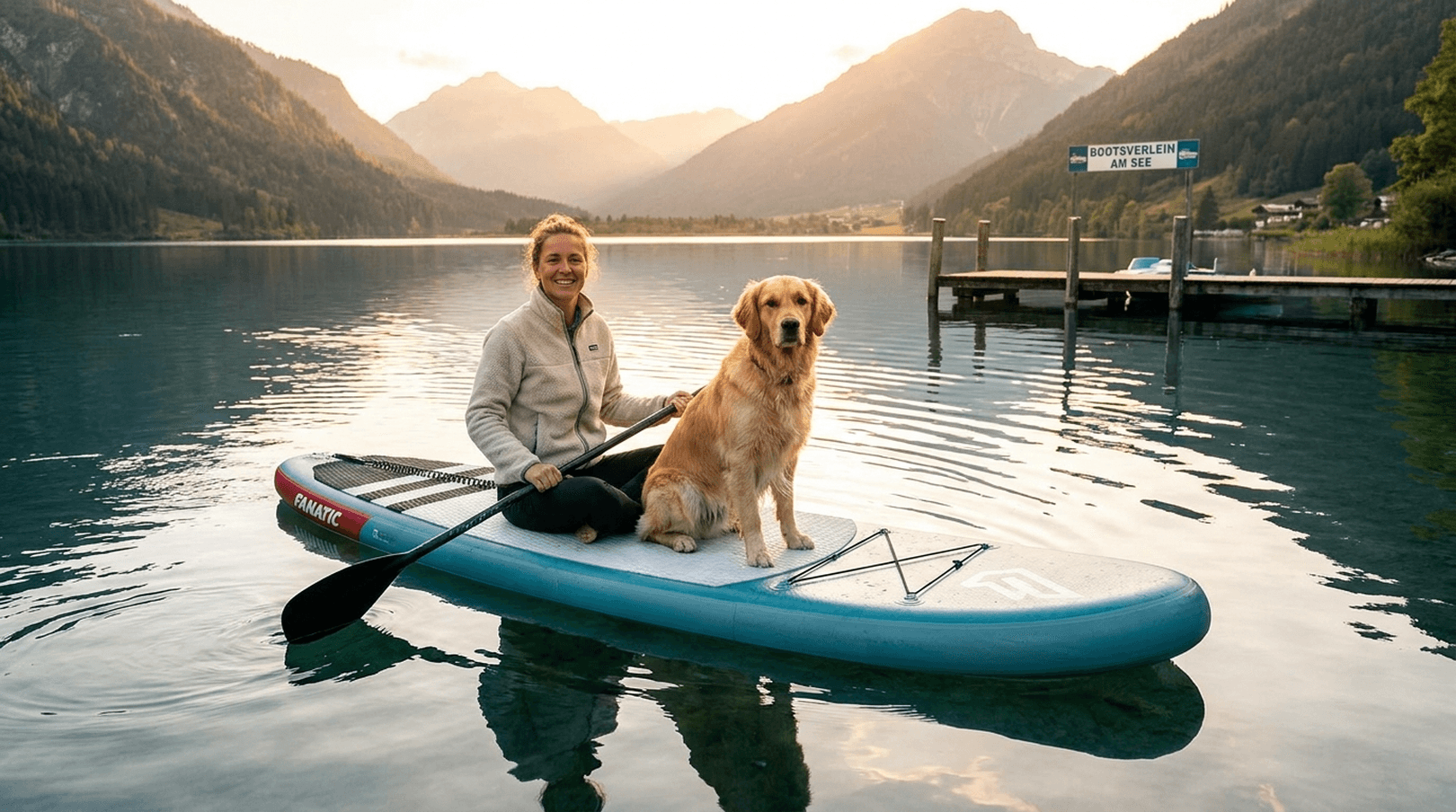 SUP-Hund Abenteuer: Gemeinsam übers Wasser gleiten