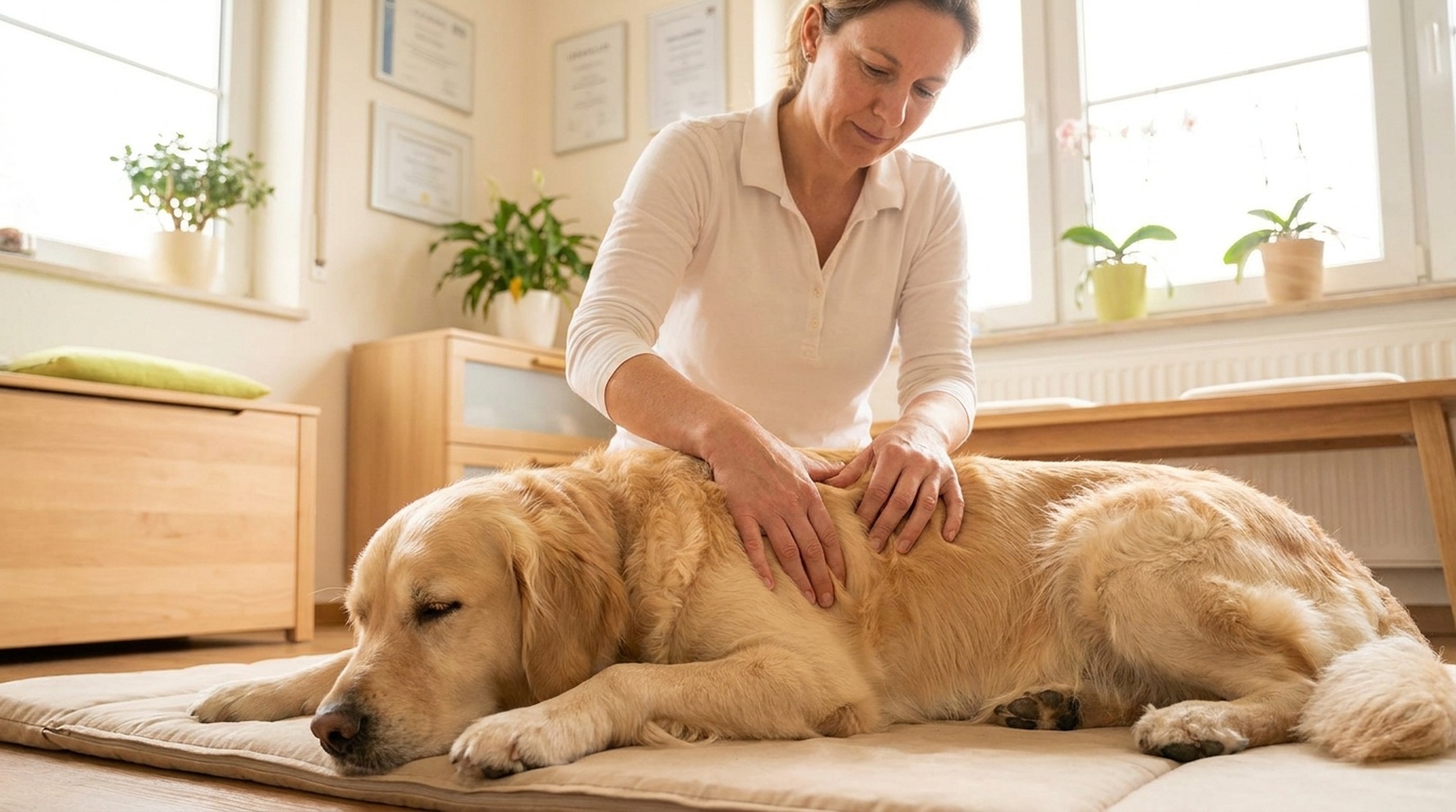 Pfotenglück & Rückenwind: Professionelle Tierphysiotherapie