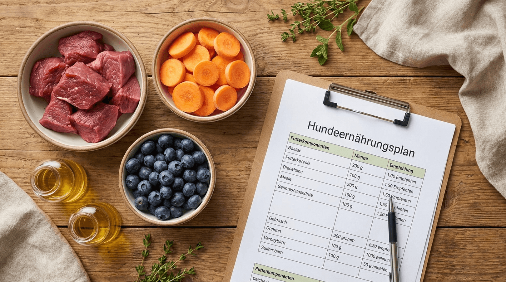 Vital-Napf: Profi-Ernährungsberatung & BARF-Planerstellung