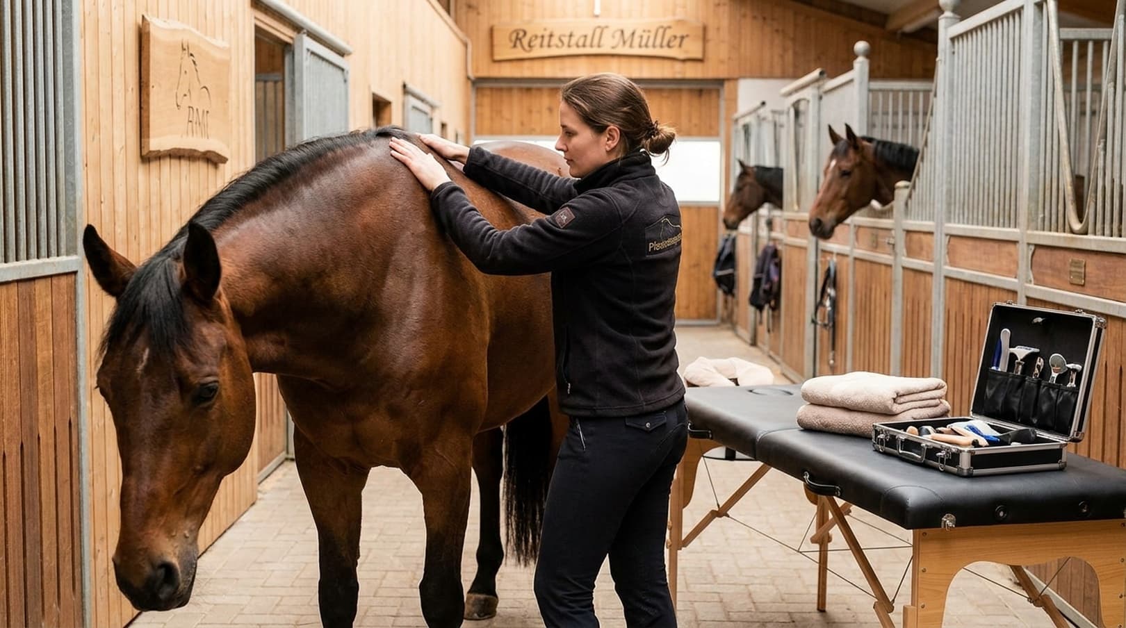Exklusive Pferde-Osteopathie & Mobilitäts-Checkup vor Ort