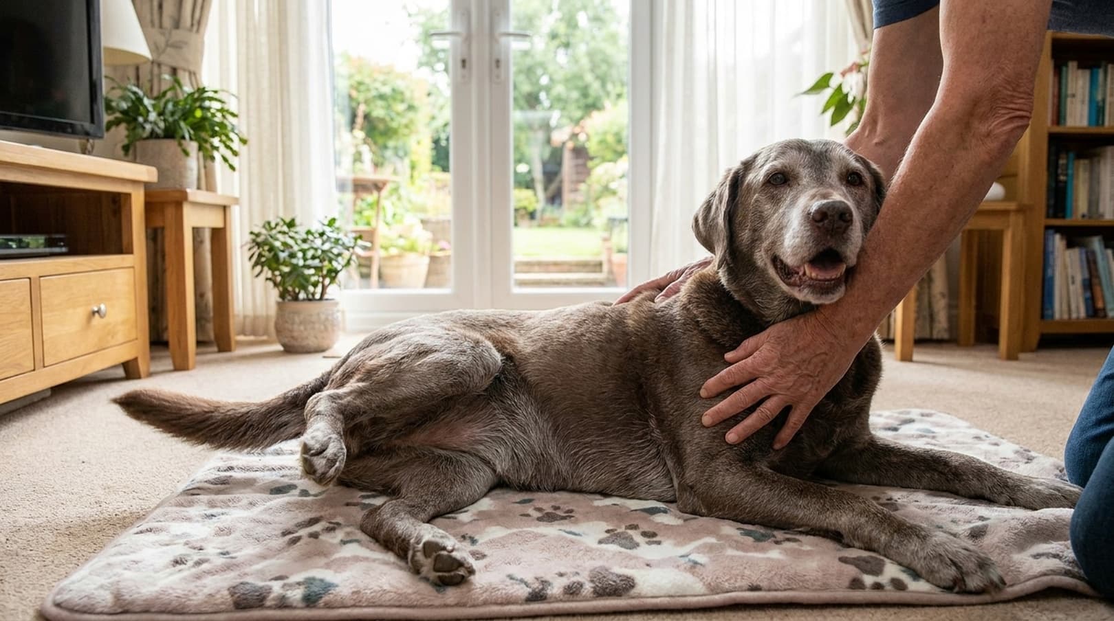 Goldener Herbst: Mobilitäts-Paket für Hundesenioren