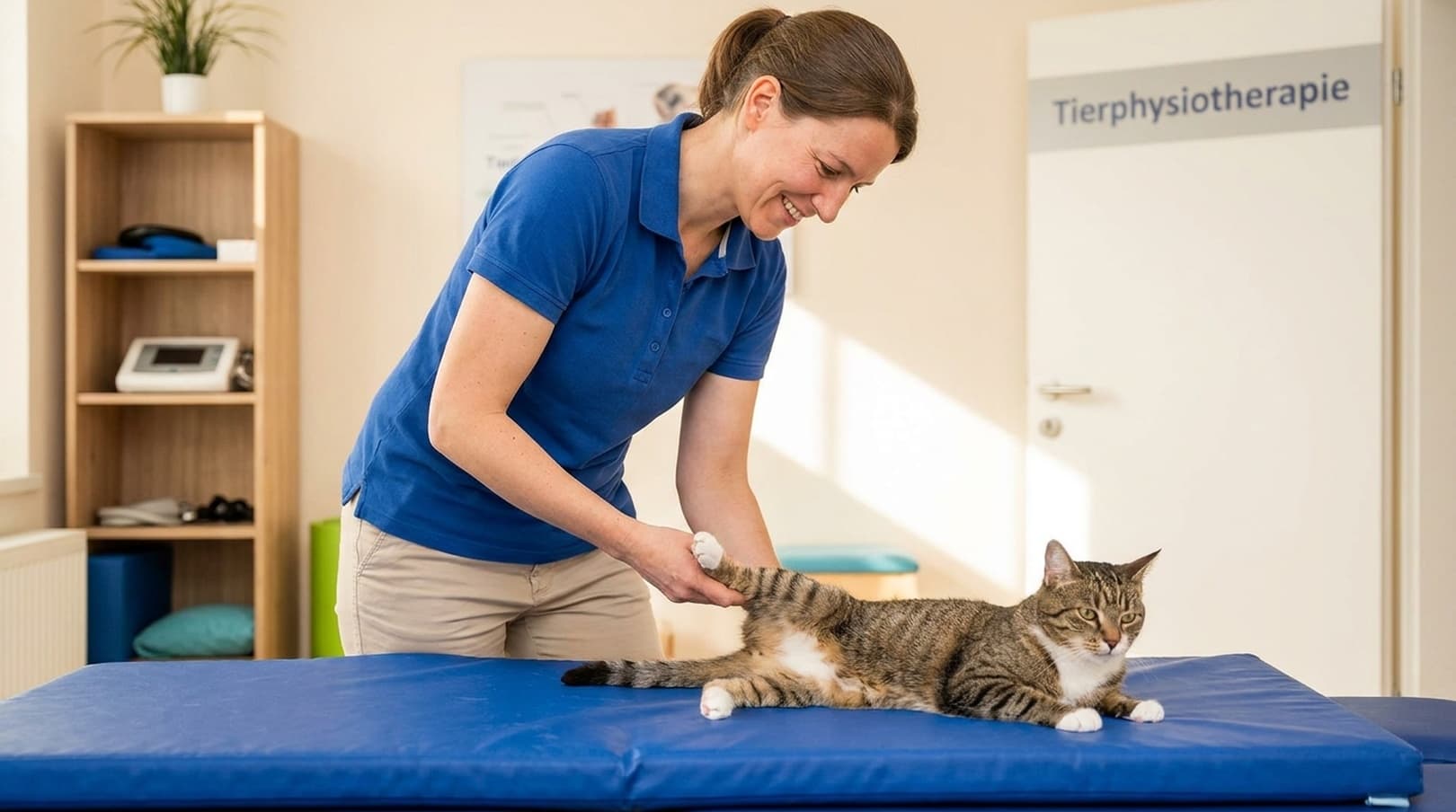 Fit & Beweglich – Professionelle Tierphysiotherapie-Sitzung