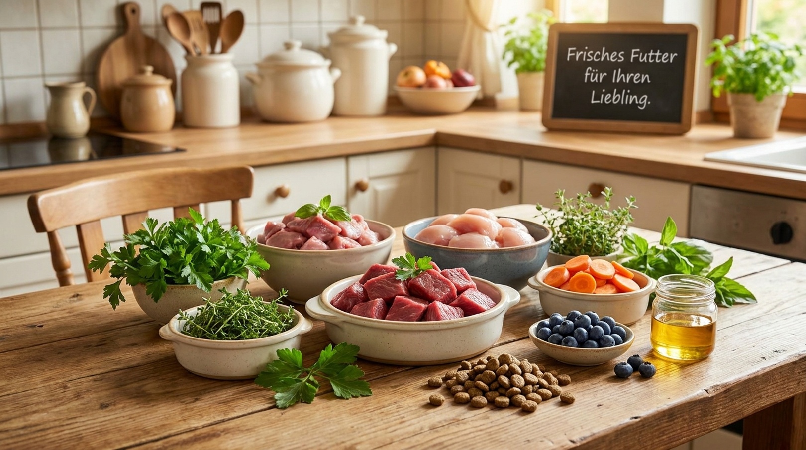 Workshop: Gesunde Ernährung & Kräuterkraft für Hund & Katze