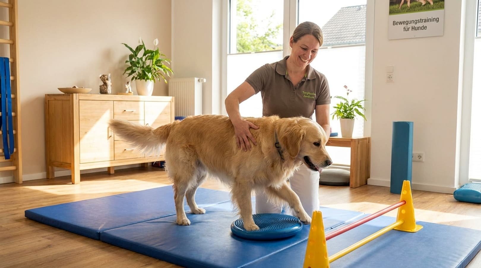 Beweglichkeits-Duo: Nachhaltige Physiotherapie für Hunde