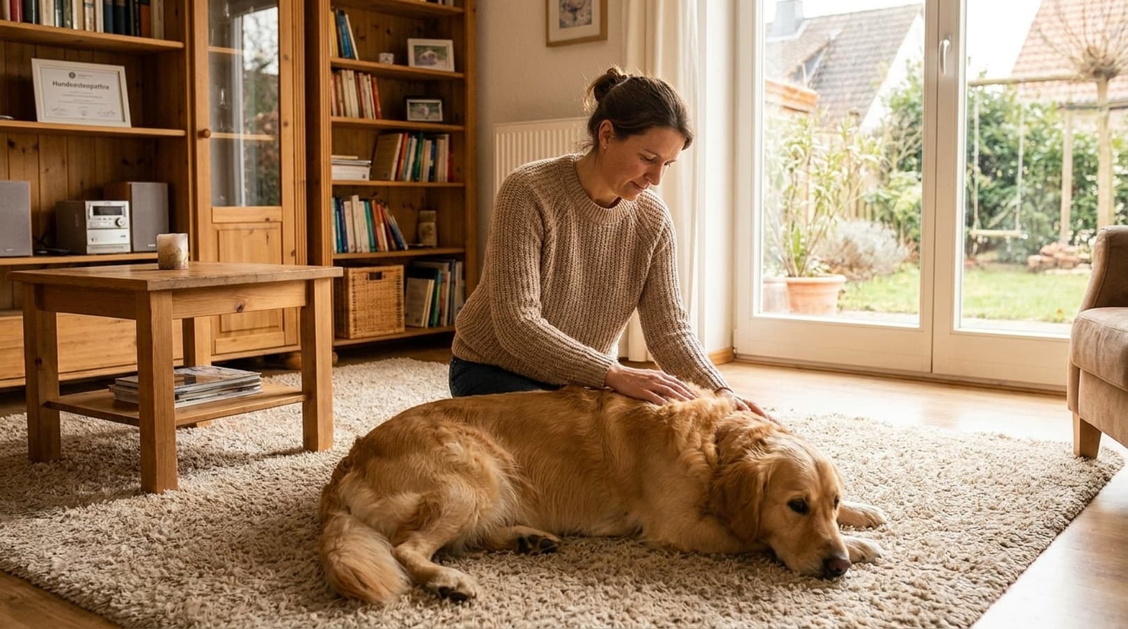 Ganzheitliche osteopathische Behandlung für Deinen Hund