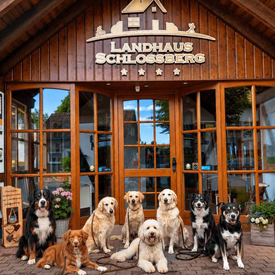 Großes Rudel-Retreat: Luxus-Auszeit für Mensch & Tier