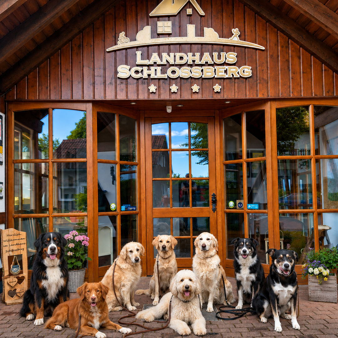 Großes Rudel-Retreat: Luxus-Auszeit für Mensch & Tier