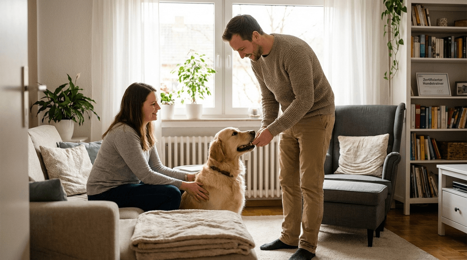 Echtes Mensch-Hunde-Team: Individuelles Einzelcoaching bei dir zu Hause