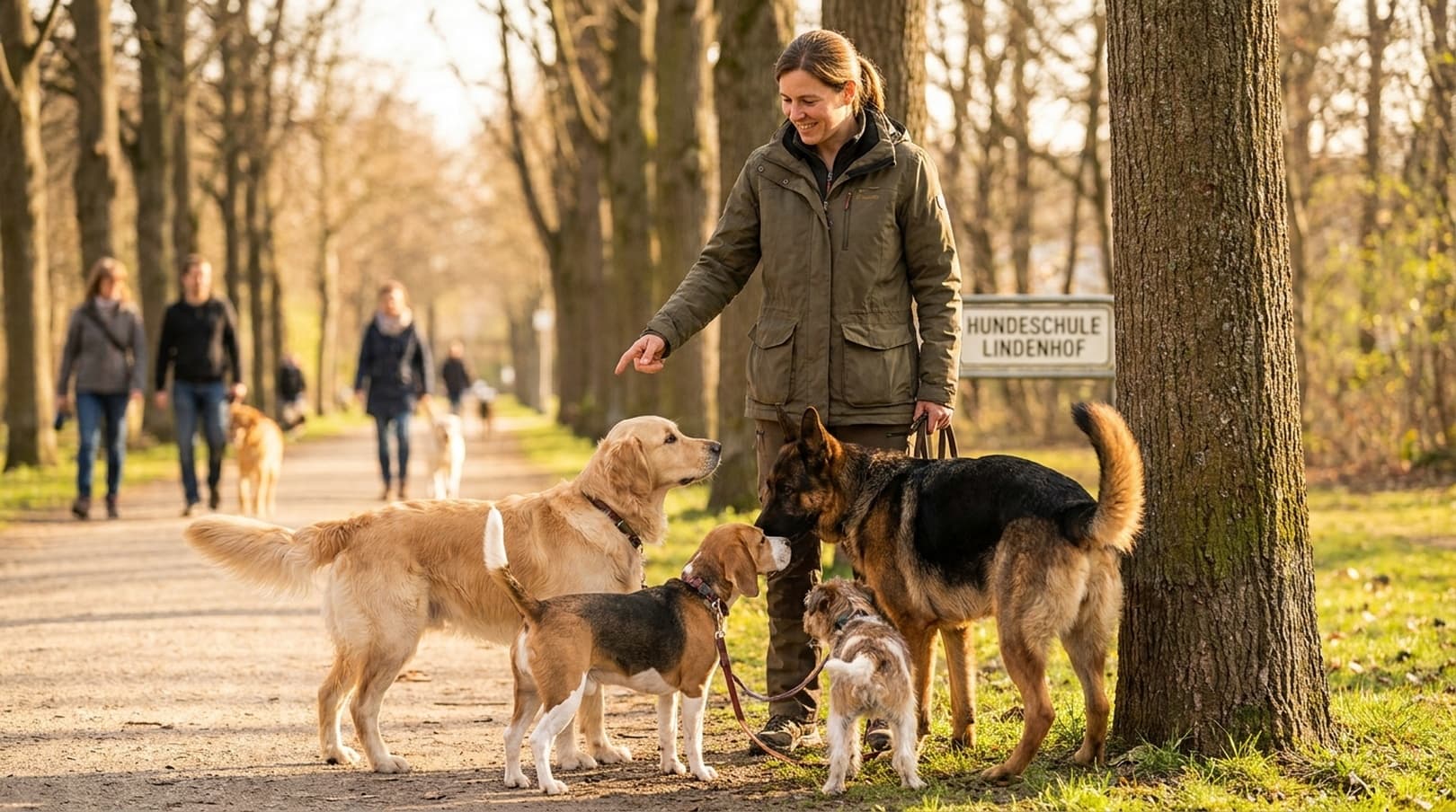 Sozialisierungs-Spaziergang mit Profi-Begleitung