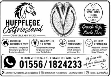 Hufpflege Ostfriesland