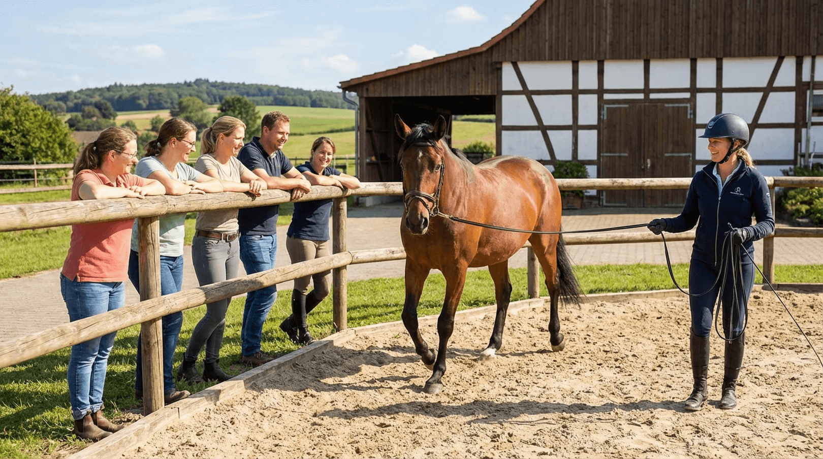Magische Momente am Pferd: Der natural.horsing Workshop-Tag